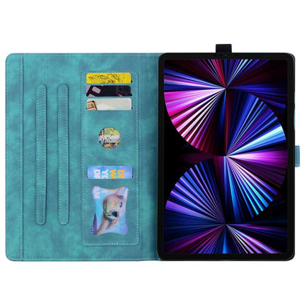 Cartoon Sakura Cat Embossed Leather Tablet Case, For Lenovo Idea Tab Pro Gen 2 13, For Lenovo Xiaoxin Pad 11 2025, For Lenovo Xiaoxin Pad Pro 12.7 2025, For Lenovo Tab K11 Plus / M11 Plus