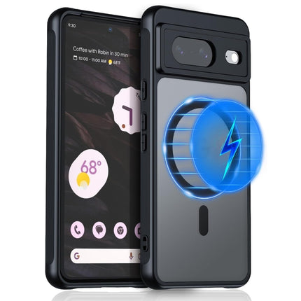 MagSafe Ultra-thin Translucent PC+TPU Phone Case, For Google Pixel 9 Pro XL, For Google Pixel 9 Pro, For Google Pixel 9, For Google Pixel 8 Pro, For Google Pixel 8