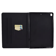 TPU Electric Pressed Horizontal Flip Leather Case with Holder & Card Slot & Sleep / Wake-up Function, For iPad 10.2 / 10.5 / iPad Air 10.5 2019, For iPad Air / Air 2  / iPad 9.7 2017 / 2018, For iPad Pro 11 2020 / 2018