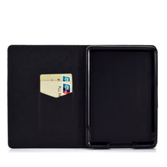 TPU Electric Pressed Horizontal Flip Leather Case with Holder & Card Slot & Sleep / Wake-up Function, For Kindle Paperwhite 4 / 3 / 2 / 1, For iPad mini 5 / 4 / 3 / 2 / 1