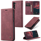 For Samsung Galaxy S24 5G / Wine Red