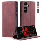 For Samsung Galaxy S24 5G / Wine Red