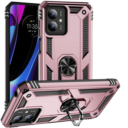 Shockproof TPU + PC Phone Case with Holder, For Motorola Moto G Play 4G 2024, For Motorola Moto G14, For Motorola Moto G Power 5G 2024