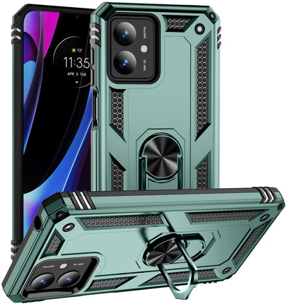 Shockproof TPU + PC Phone Case with Holder, For Motorola Moto G Play 4G 2024, For Motorola Moto G14, For Motorola Moto G Power 5G 2024