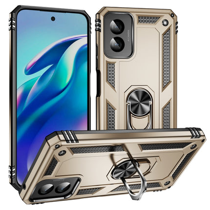 Shockproof TPU + PC Phone Case with Holder, For Motorola Moto G Play 4G 2024, For Motorola Moto G14, For Motorola Moto G Power 5G 2024