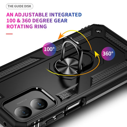 Shockproof TPU + PC Phone Case with Holder, For Motorola Moto G Play 4G 2024, For Motorola Moto G14, For Motorola Moto G Power 5G 2024