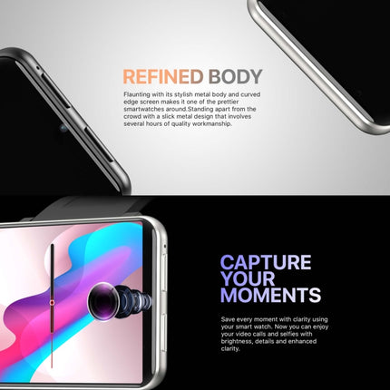 DM100 2.86 inch IPS Full Screen Smart Sport Watch, Support Independent Card Insertion / Multiple Sports Modes / Heart Rate Monitoring / Step Counting