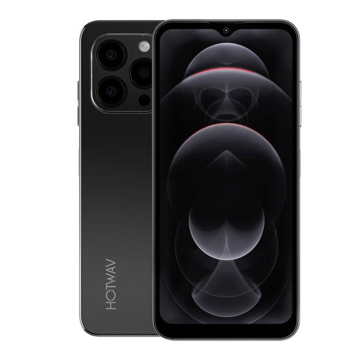 HOTWAV Note 13 Pro, seitliche Fingerabdruckerkennung, 6,6 Zoll Android 13 UMS9230 T606 Octa Core bis zu 1,6 GHz, Netzwerk: 4G, NFC, OTG, 8 GB + 256 GB