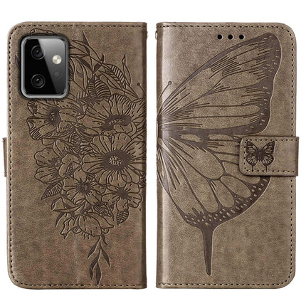 Embossed Butterfly Leather Phone Case, For Motorola Moto G Power 2023, For Motorola Edge 30 Neo, For Motorola Edge 2022 / Edge+ 5G UW 2022