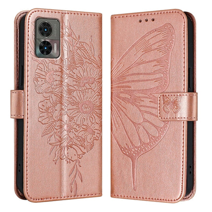 Embossed Butterfly Leather Phone Case, For Motorola Moto G Power 2023, For Motorola Edge 30 Neo, For Motorola Edge 2022 / Edge+ 5G UW 2022