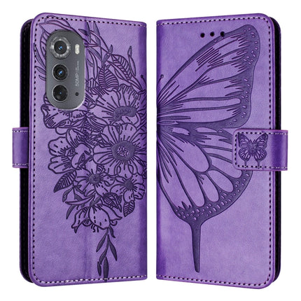Embossed Butterfly Leather Phone Case, For Motorola Moto G Power 2023, For Motorola Edge 30 Neo, For Motorola Edge 2022 / Edge+ 5G UW 2022