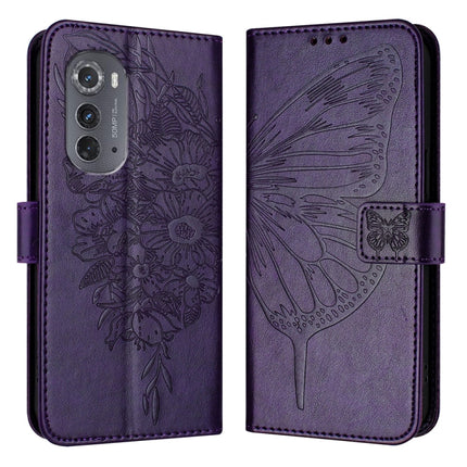 Embossed Butterfly Leather Phone Case, For Motorola Moto G Power 2023, For Motorola Edge 30 Neo, For Motorola Edge 2022 / Edge+ 5G UW 2022