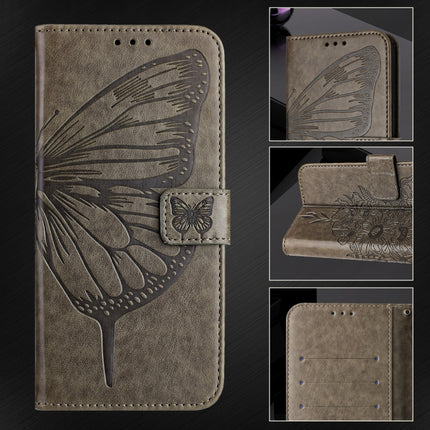 Embossed Butterfly Leather Phone Case, For Motorola Edge 50 Ultra, For Motorola Edge 50 Pro, For Motorola Edge 50 Fusion