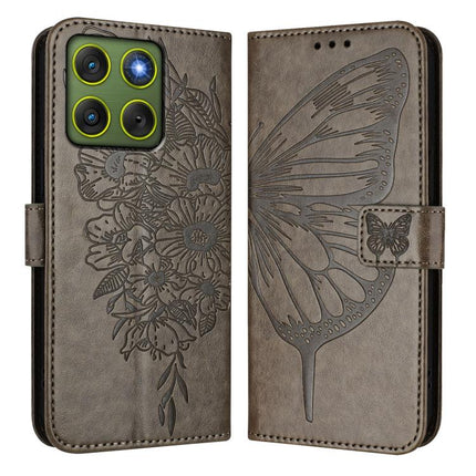Embossed Butterfly Leather Phone Case, For Motorola Edge 70 5G, For Motorola Moto G06 4G, For Motorola Edge 60 Pro / 60s Pro 5G