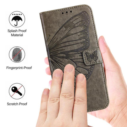 Embossed Butterfly Leather Phone Case, For Motorola Edge 70 5G, For Motorola Moto G06 4G, For Motorola Edge 60 Pro / 60s Pro 5G