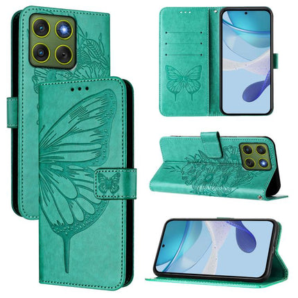 Embossed Butterfly Leather Phone Case, For Motorola Edge 70 5G, For Motorola Moto G06 4G, For Motorola Edge 60 Pro / 60s Pro 5G