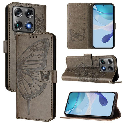 Embossed Butterfly Leather Phone Case, For Motorola Moto G17 4G / G17 Power 4G, For Motorola Signature 5G, For Motorola Moto G67 Power 5G Global