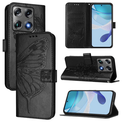 Embossed Butterfly Leather Phone Case, For Motorola Moto G17 4G / G17 Power 4G, For Motorola Signature 5G, For Motorola Moto G67 Power 5G Global