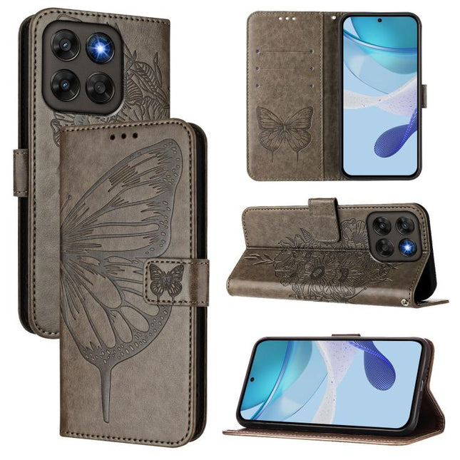 Embossed Butterfly Leather Phone Case, For Motorola Moto G Max / G87 / G77 5G, For Motorola Moto G37 / G37 Power / G47 5G, For Motorola Edge 70 Pro 5G