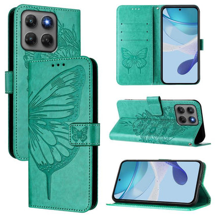 Embossed Butterfly Leather Phone Case, For Motorola Moto G Max / G87 / G77 5G, For Motorola Moto G37 / G37 Power / G47 5G, For Motorola Edge 70 Pro 5G