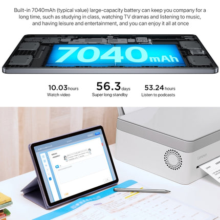 Lenovo Xiaoxin Pad 2024 11-Zoll-WiFi-Tablet, Android 13, Qualcomm Snapdragon 685 Octa Core, unterstützt Gesichtserkennung, 6 GB + 128 GB, 8 GB + 128 GB