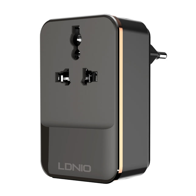 LDNIO SC1205 Universal Conversion Socket + QC3.0 USB + USB Interfaces Multifunction Travel Charger Mobile Phone Charger, EU Plug