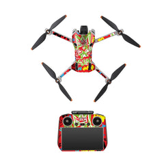 Drone Body Remote Control Protective Sticker, For DJI Mini 4 Pro / RC-N2, For DJI Mini 4 Pro / RC 2