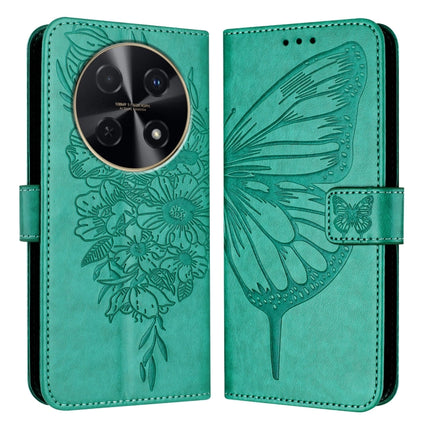 Embossed Butterfly Leather Phone Case, For Huawei Nova 13 Pro, For Huawei Nova 13 / Nova 12, For Huawei Nova 12i 4G Global