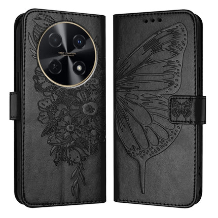Embossed Butterfly Leather Phone Case, For Huawei Nova 13 Pro, For Huawei Nova 13 / Nova 12, For Huawei Nova 12i 4G Global
