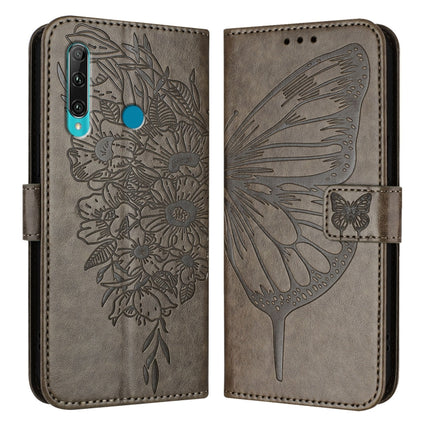 Embossed Butterfly Leather Phone Case, For Huawei Enjoy 9s/P Smart/P Smart+ 2019, For Huawei P30 Lite / Nova 4e, For Huawei P30 Pro