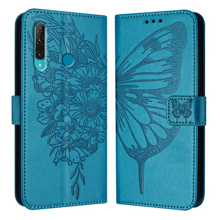 Embossed Butterfly Leather Phone Case, For Huawei Enjoy 9s/P Smart/P Smart+ 2019, For Huawei P30 Lite / Nova 4e, For Huawei P30 Pro