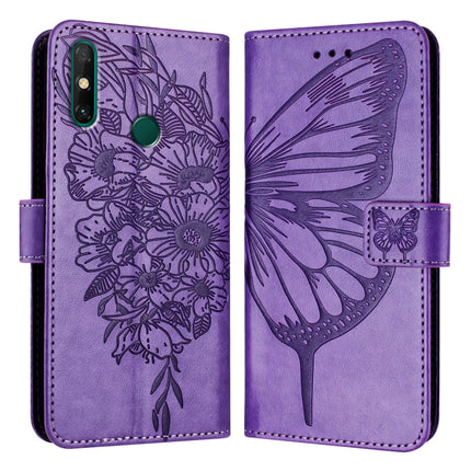Embossed Butterfly Leather Phone Case, For Huawei P50 Pro, For Huawei P50, For Huawei Enjoy 20 SE/Y7a 4G/P Smart 2021