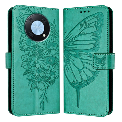 Embossed Butterfly Leather Phone Case, For Huawei P60 / P60 Pro, For Huawei Enjoy 50 Pro 4G / Nova Y90, For Huawei Enjoy 50 4G / Nova Y70 Plus