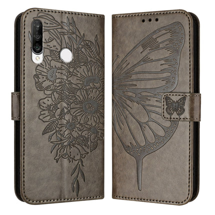 Embossed Butterfly Leather Phone Case, For Huawei Enjoy 9s/P Smart/P Smart+ 2019, For Huawei P30 Lite / Nova 4e, For Huawei P30 Pro