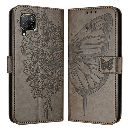 Embossed Butterfly Leather Phone Case, For Huawei P40 Lite 4G / Nova 6 SE, For Huawei P40 Pro, For Huawei P40