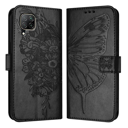 Embossed Butterfly Leather Phone Case, For Huawei P40 Lite 4G / Nova 6 SE, For Huawei P40 Pro, For Huawei P40