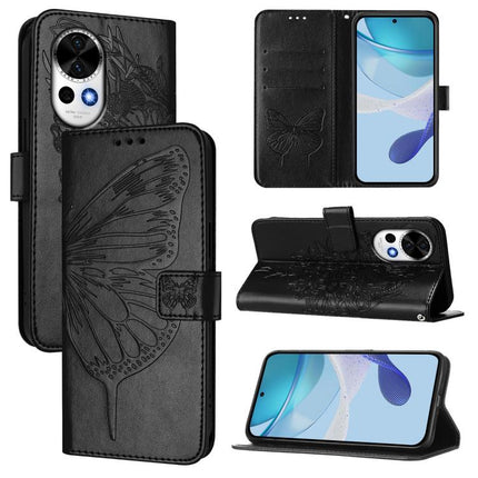 Embossed Butterfly Leather Phone Case, For Huawei Nova 13 Pro, For Huawei Nova 13 / Nova 12, For Huawei Nova 12i 4G Global