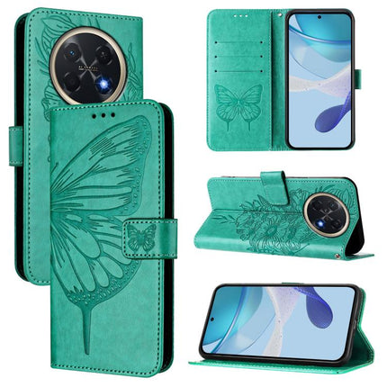 Embossed Butterfly Leather Phone Case, For Huawei nova 14 Lite 5G / nova 15 / 16z, For Huawei nova 16 5G, For Huawei Pura 90 Pro Max 5G