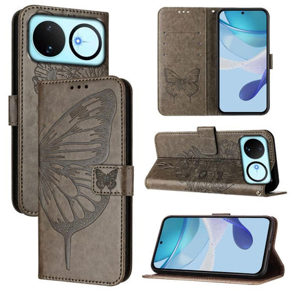 Embossed Butterfly Leather Phone Case, For Huawei nova 14 Lite 5G / nova 15 / 16z, For Huawei nova 16 5G, For Huawei Pura 90 Pro Max 5G