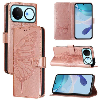 Embossed Butterfly Leather Phone Case, For Huawei nova 14 Lite 5G / nova 15 / 16z, For Huawei nova 16 5G, For Huawei Pura 90 Pro Max 5G
