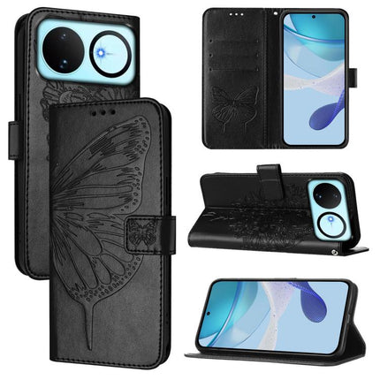 Embossed Butterfly Leather Phone Case, For Huawei nova 14 Lite 5G / nova 15 / 16z, For Huawei nova 16 5G, For Huawei Pura 90 Pro Max 5G