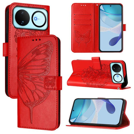 Embossed Butterfly Leather Phone Case, For Huawei nova 14 Lite 5G / nova 15 / 16z, For Huawei nova 16 5G, For Huawei Pura 90 Pro Max 5G