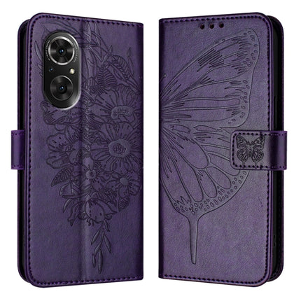 Embossed Butterfly Leather Phone Case, For Honor 50 SE / Huawei Nova 9 SE, For Honor 20 / 20 Pro / 20S, For Honor 9X Global / Huawei P Smart Z