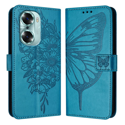 Embossed Butterfly Leather Phone Case, For Honor 60, For Honor 50 Lite / Huawei Nova 8i, For Honor 50 Pro / Huawei Nova 9 Pro