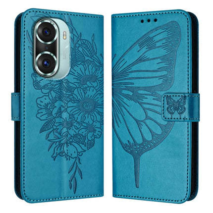Embossed Butterfly Leather Phone Case, For Honor X8 4G / X30i / Play6T Pro, For Honor 60 SE, For Honor 60 Pro