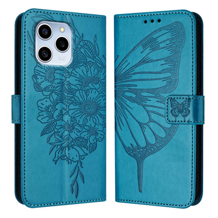 Embossed Butterfly Leather Phone Case, For Honor X8 4G / X30i / Play6T Pro, For Honor 60 SE, For Honor 60 Pro