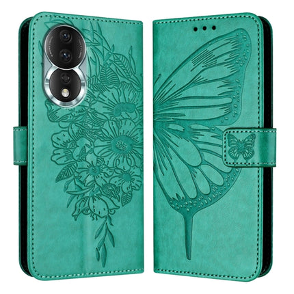 Embossed Butterfly Leather Phone Case, For Honor 80 GT, For Honor 80, For Honor X30 5G/X9 4G/X9 5G