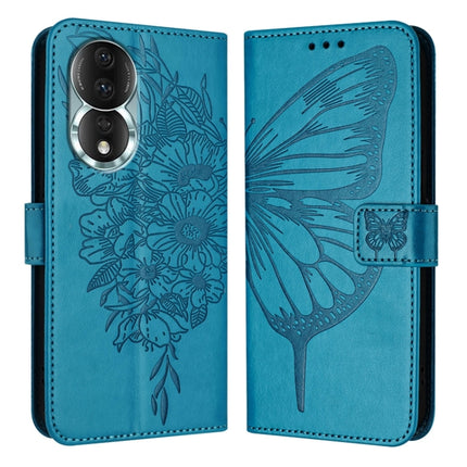 Embossed Butterfly Leather Phone Case, For Honor 80 GT, For Honor 80, For Honor X30 5G/X9 4G/X9 5G