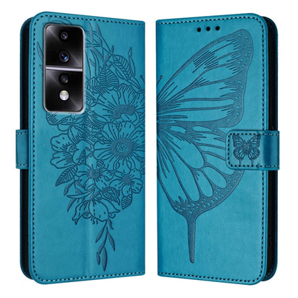 Embossed Butterfly Leather Phone Case, For Honor 80 GT, For Honor 80, For Honor X30 5G/X9 4G/X9 5G