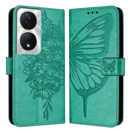 Embossed Butterfly Leather Phone Case, For Honor Play 50, For Honor 200 Lite Global, For Honor 90 Smart/X7b 4G/X7b 5G